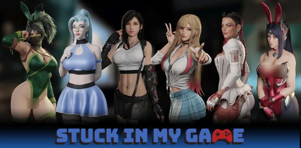 困在我的游戏里 Stuck in My Game 版封面